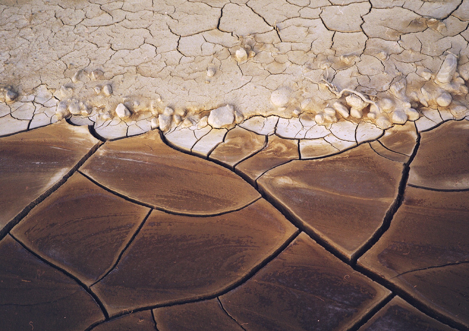 Sailing Stones, medium format photograph, Death Valley, California, 7 of 9