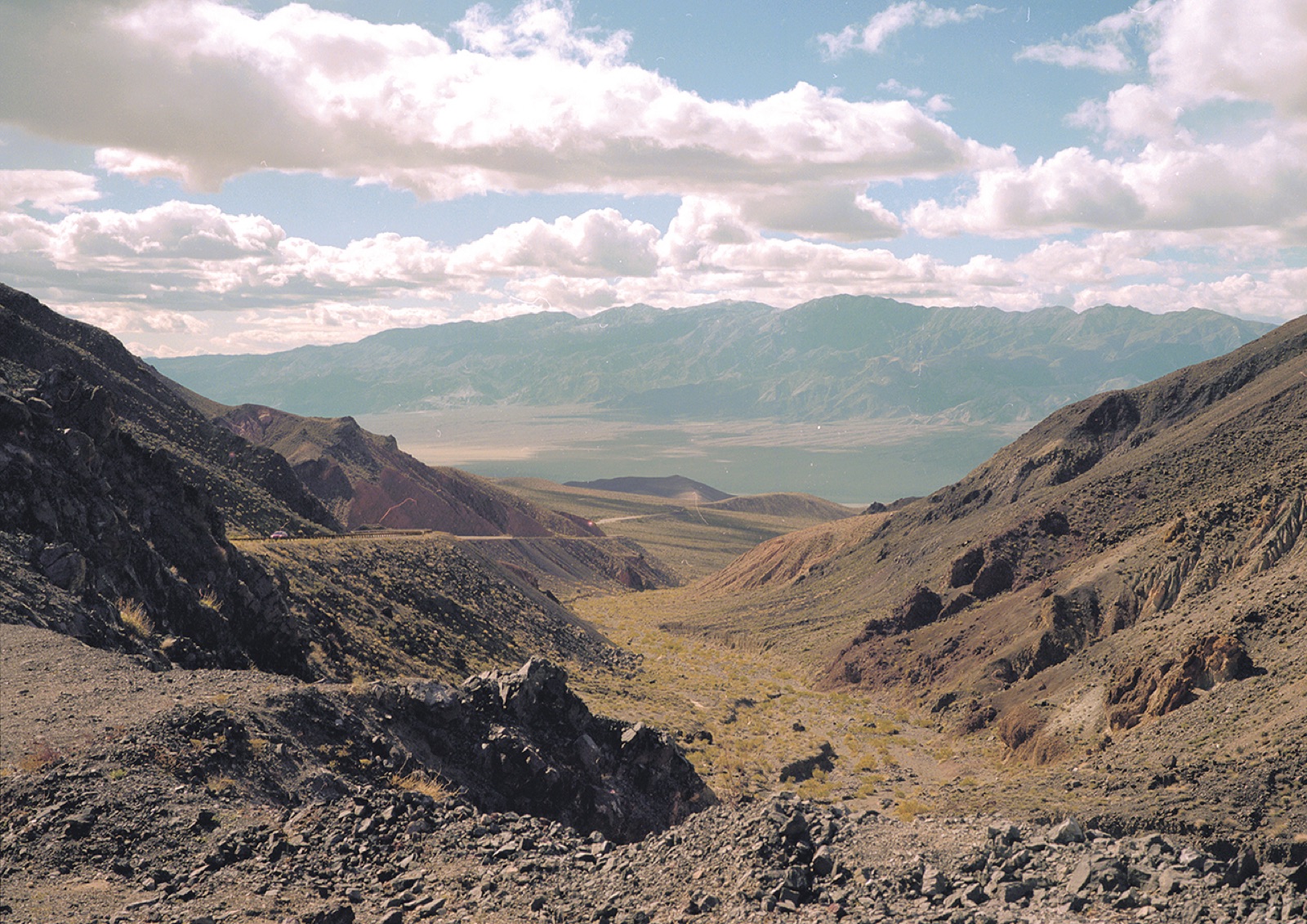 Sailing Stones, medium format photograph, Death Valley, California, 8 of 9